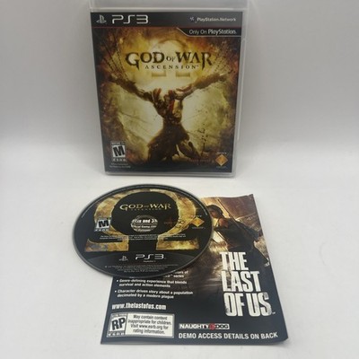 Sony PS3 God of War Ascension 2013 Case Tested Working