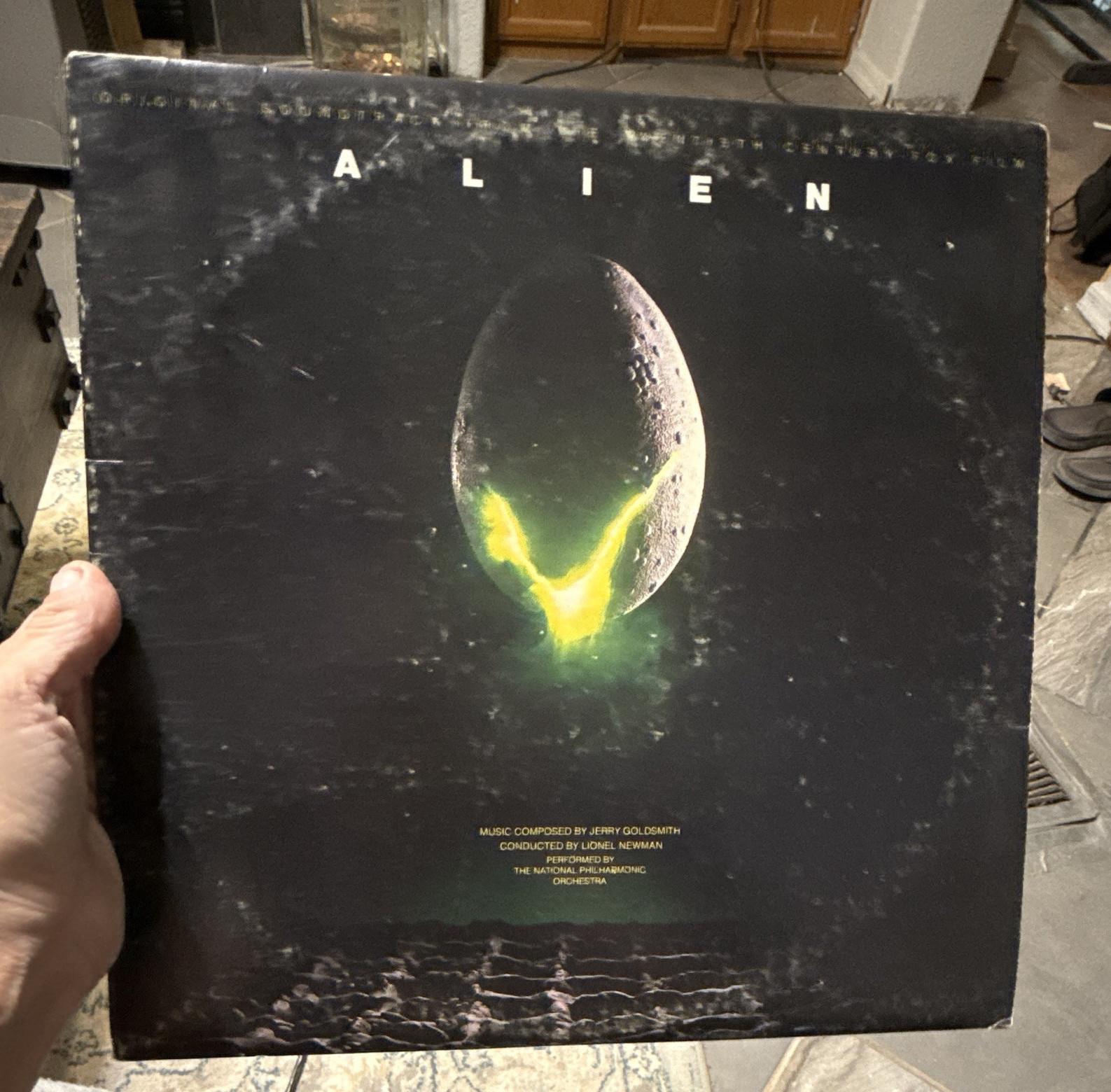 Jerry Goldsmith Alien Original Soundtrack LP Vinyl 12