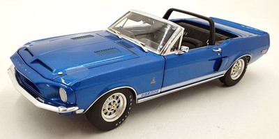 ACME 1/18 Scale Diecast A1801848 - 1968 Shleby G.T.500 Convertible - blau