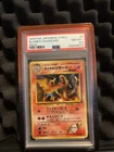 Pokémon TCG Blaine's Charizard Holo Rare Card Japanese Gym Challenge Psa 8.5