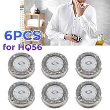 6-Pack HQ56 Replacement Shaver Heads for Philips Norelco HQ3 HQ4 HQ55 HQ56 HQ6