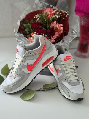 Nike Air Damen Sneaker Low Top grau/weiß/rosa EU 39 gepolstert MPN 397690-169
