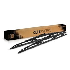 Clix Wipers Windshield Wiper Blades - 28 28 Conventional Steel Frame Set ...