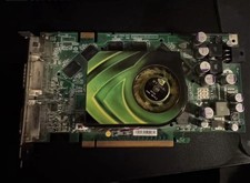 NVIDIA PCI Express Graphics Card Dual DVI S-Video Fan with Heatsink