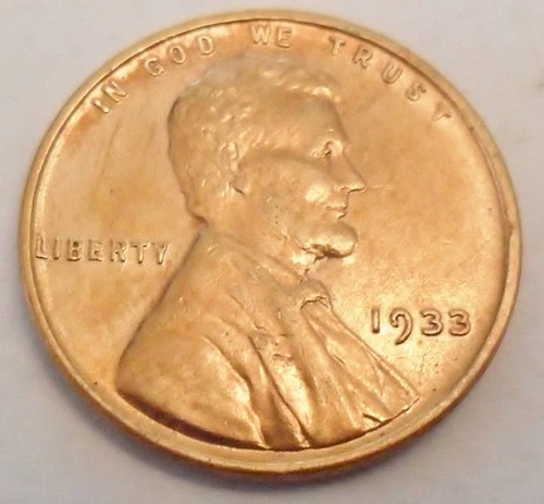 1933 P Lincoln Wheat Cent / Penny  CULL **FREE SHIPPING**