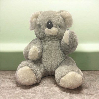 Vintage Cuddle Wit Koala Bear Poseable Plush Grey/White 11 