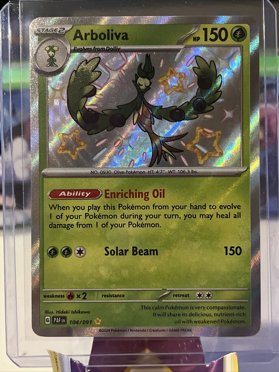 arboliva pokemon card value Pokemon TCG - Arboliva ex 23/182 - Destined Rivals - Ultra Rare