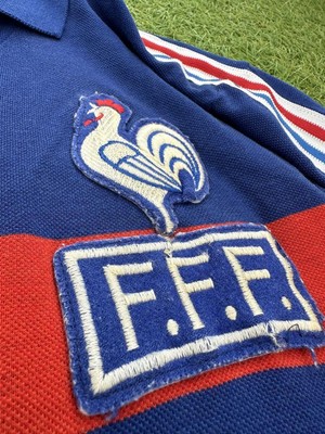 Vintage France 1984 Mexico World Cup Size L Adidas Soccer