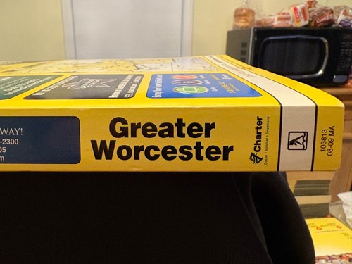 Yellow Book Directory Greater Worcester Telefon 2008 2009 Karten Menüs Massachusetts - Bild 10 von 10