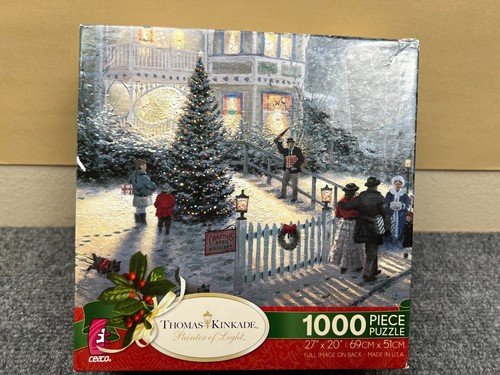 Ceaco Thomas Kinkade Victorian Christmas 1000 Piece Jigsaw Puzzle