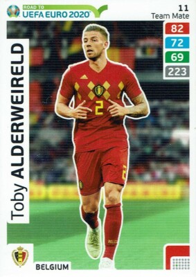 Panini Adrenalyn XL Road to Euro 2020 Team Mate Nr. 11 Toby Alderweireld