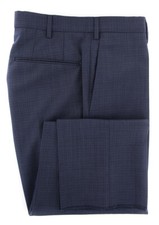 Incotex Dark Blue Solid Pants - Slim - IN-S0T030-S6333-810 
