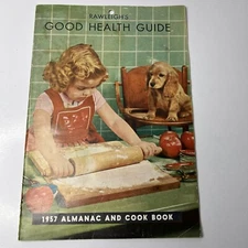 VINTAGE 1957 RAWLEIGH'S GOOD HEALTH GUIDE ALMANAC AND COOK BOOK    B