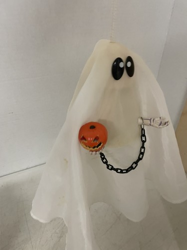 Vintage 1995 TRENDMASTERS HallowScream Strobie Moving Goblin With Skull - Works - Picture 4 of 10