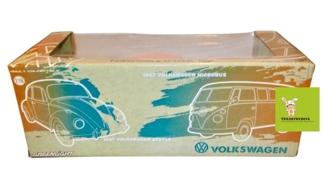 1:18 Greenlight 1967 VOLKSWAGEN BEETLE VW Bug Die-Cast Car 2011 **LEER POR FAVOR** Foto 2 de 4
