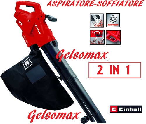 Soffiatore aspiratore per foglie Einhell GC-EL 2500 E potenza 2500 W | eBay