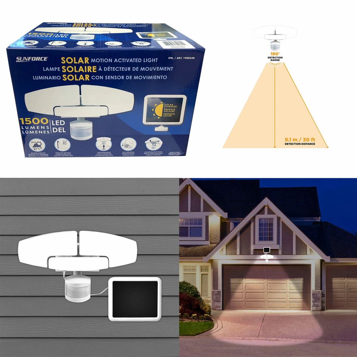 Sunforce Solar Motion Light From Costco, 46 OFF