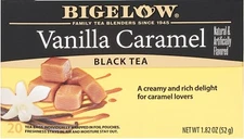 Bigelow Vanilla Caramel Black Tea - 20 tea bags
