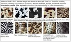 Animal Print Table Cloth Leopard Zebra Cheetah Cow Print Western Safari