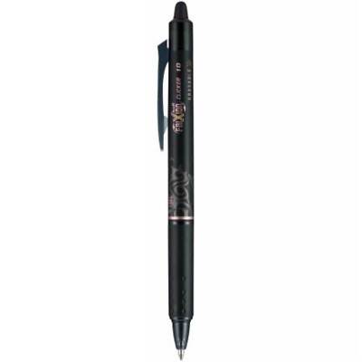 Pilot Gel Pen Frixion Black 1.0mm Bold Point Clicker Erasable Retractable 11443