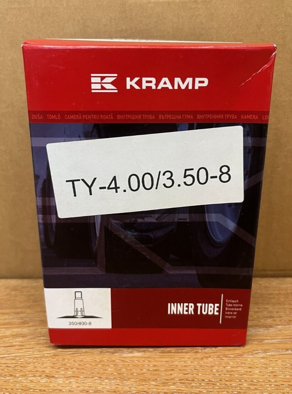 KRAMP - INNER TUBE FOR Ø 8"",350/400-8, STRAIGHT VALVE TR13 - 3504008TR13