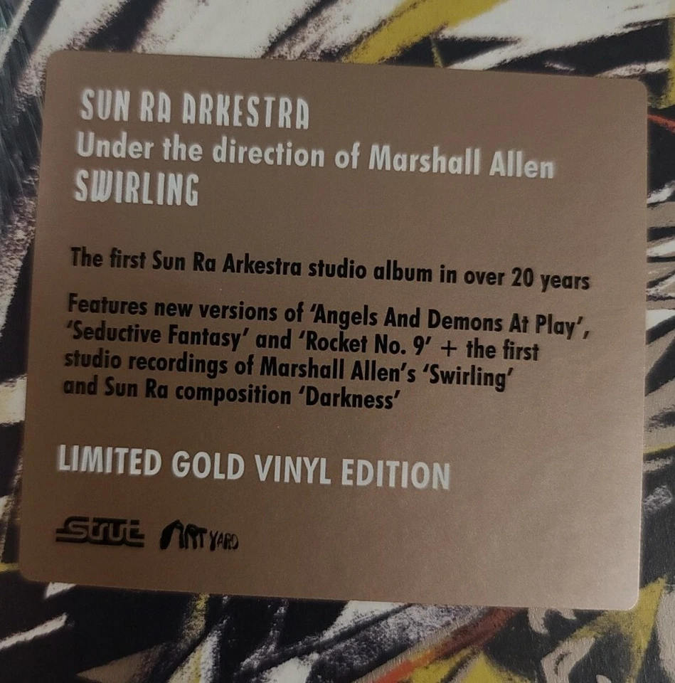 Sun Ra Arkestra – Swirling - (Gold) 2 LP Vinyl Records - NEW Sealed - Jazz - Image 2 of 2
