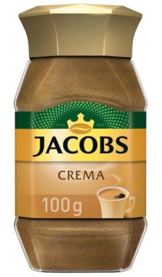 JACOBS CREMA Instant Coffee Jar 100g / 3.5oz