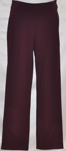 Linea by Louis Dell'Olio Pull-On Super Ponte Knit Pants Plum 26 New