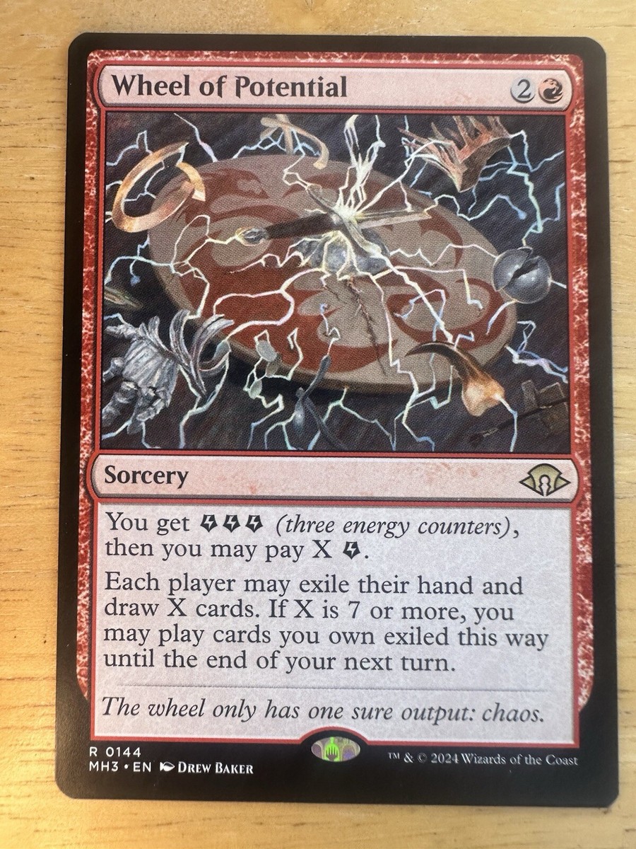 Wheel Of Potential 0144 Modern Horizons 3 MH3 MTG Magic The Gathering NM