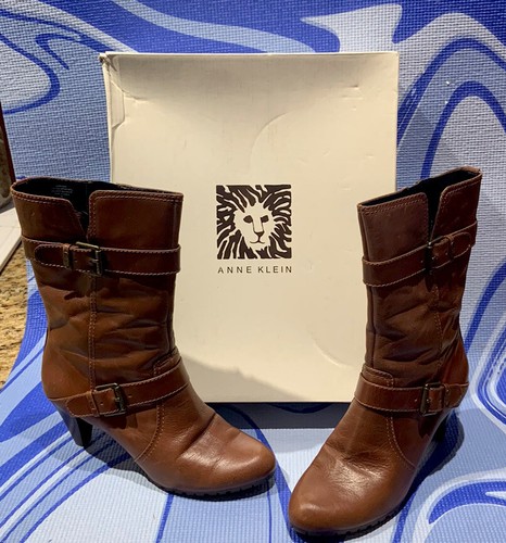 anne klein mid calf boots