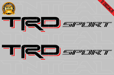 TRD Pro Rocky Mountain 2 Decals Fits Toyota Tacoma Tundra Truck Bedside Sticker Vinyl In 6 Colors (2 Pieces - Foto 1