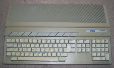 Atari ST 520 STFM Computer 4MB (4096) Speicher TOS 1.02 PSU Re-Cap GETESTET OK