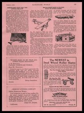 1929 A. F. Selley Mfg. Company Brooklyn New York Airplane Toys Article Print Ad