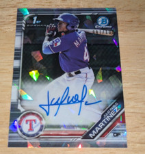 Julio Pablo J.P. Martinez 2019 1st Bowman Chrome Auto Atomic Refractor 97/100