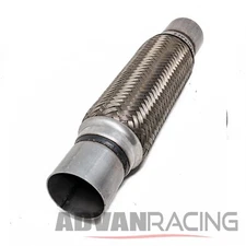 Stainless Steel Flex Pipe Exhaust Couplings with Mild Steel Extension 2.25x10x14