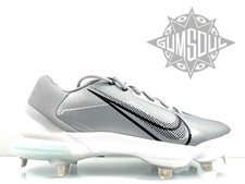 NIKE FORCE TROUT 7 PRO METAL BASEBALL CLEATS LIGHT SMOKE GREY CQ7224 023 sz 9.5