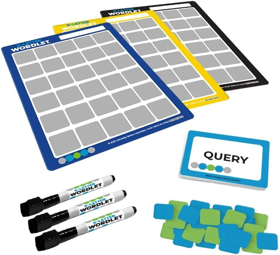 5-Letter Wordlet Wordle Strategy Game Interactive Fun 12+ by University Games - Image 3 of 4