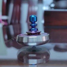 New Stainless Steel Spinning Top Hand Twisting Fidget Roler Spinner Toy