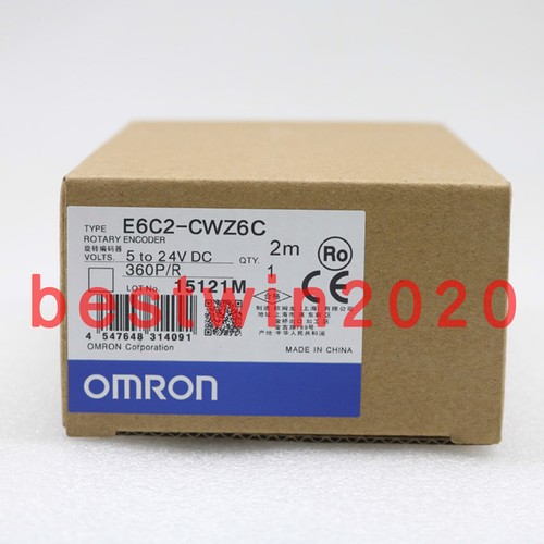 Omron E6C2-CWZ6C 1000P/R E6C2CWZ6C Rotary Encoder New in Box NIB Free