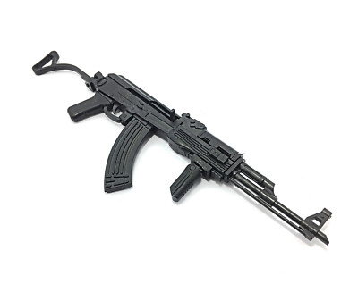 1/6 Scale AK47 Assault Rifle Russian Soviet Army Toys Gun Model