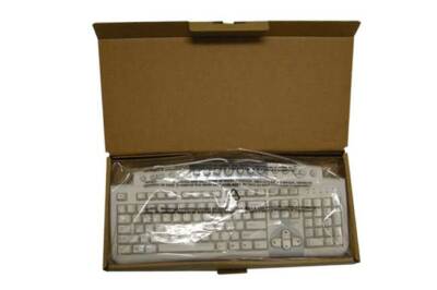 Vintage Compaq Beige USB Wired Keyboard Heavy Duty OEM Brand New