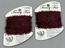 2 Fancy Fur FN68 Needlepoint Cross Stitching Thread by Rainbow Gallery