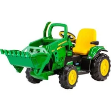 Peg Perego John Deere Ground Loader Tractor Battery-Powered 12-Volt Ride-On NEW