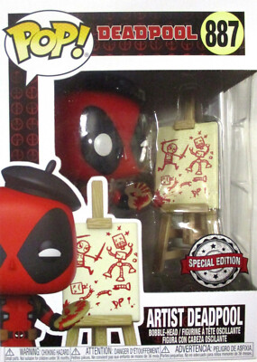 DEADPOOL Artist Deadpool - Vinyl Figur - Funko Pop! (Marvel) Limited
