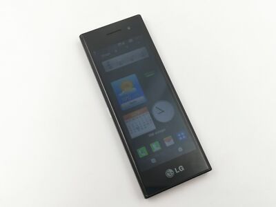 LG BL40 New Chocolate Schwarz/Rot Black/Red Smartphone   