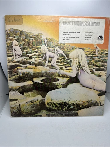 Led Zeppelin Houses of the Holy LP Atlantic 95038 - Vinyl Hype Sticker Free Ship