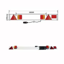 Maypole MP256P6F10MLED 6' Trailer Lighting Board