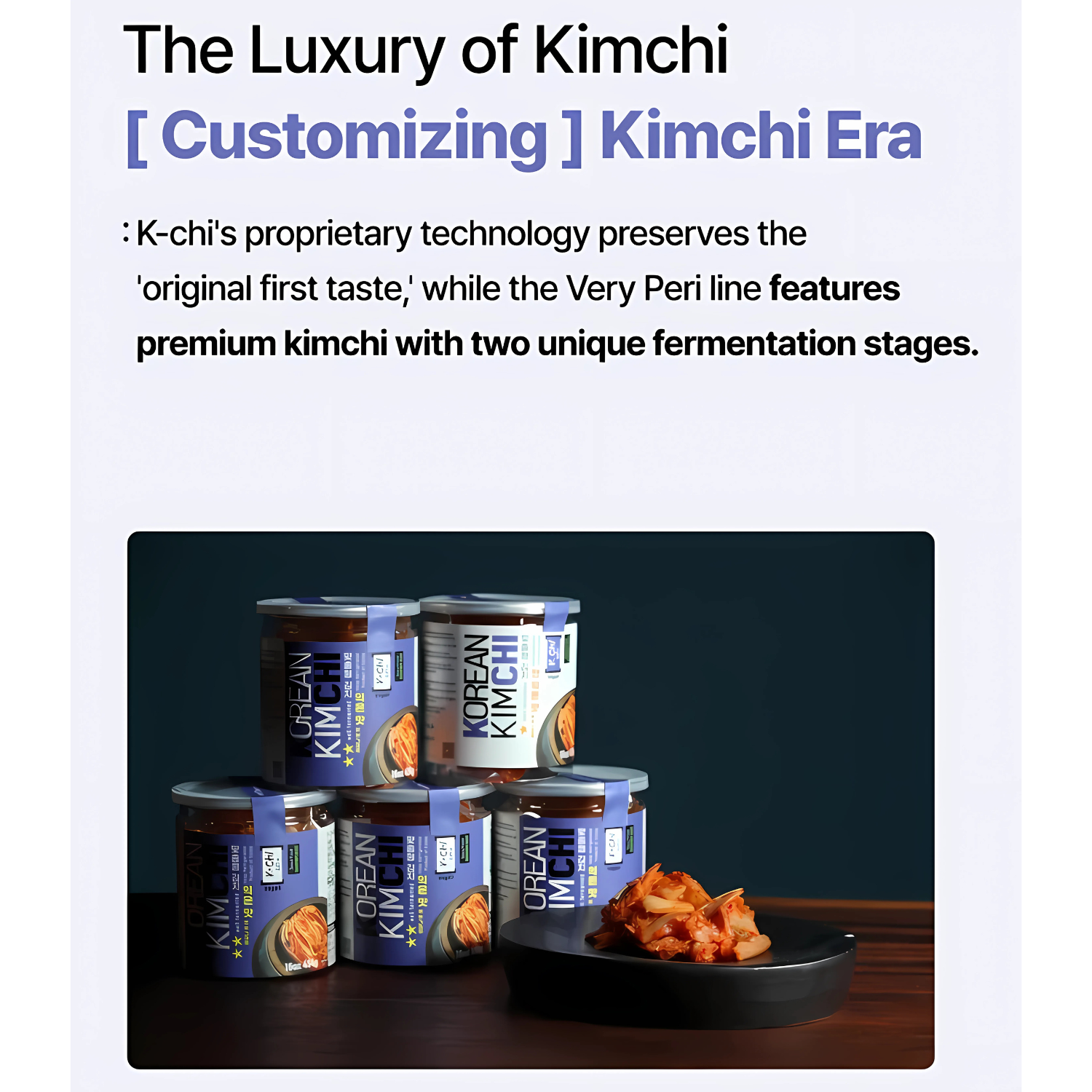K CHI Authentic Korean Kimchi (fermented, low-odor, and vegan) | eBay