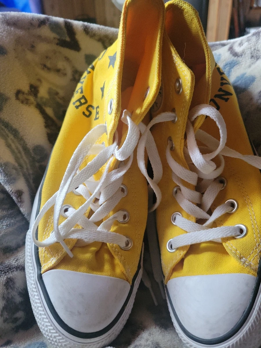 Chuck taylor yellow sales converse