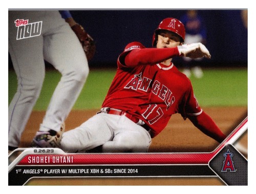 Shohei Ohtani Los Angeles Angels 2023 MLB TOPPS NOW® Card 767